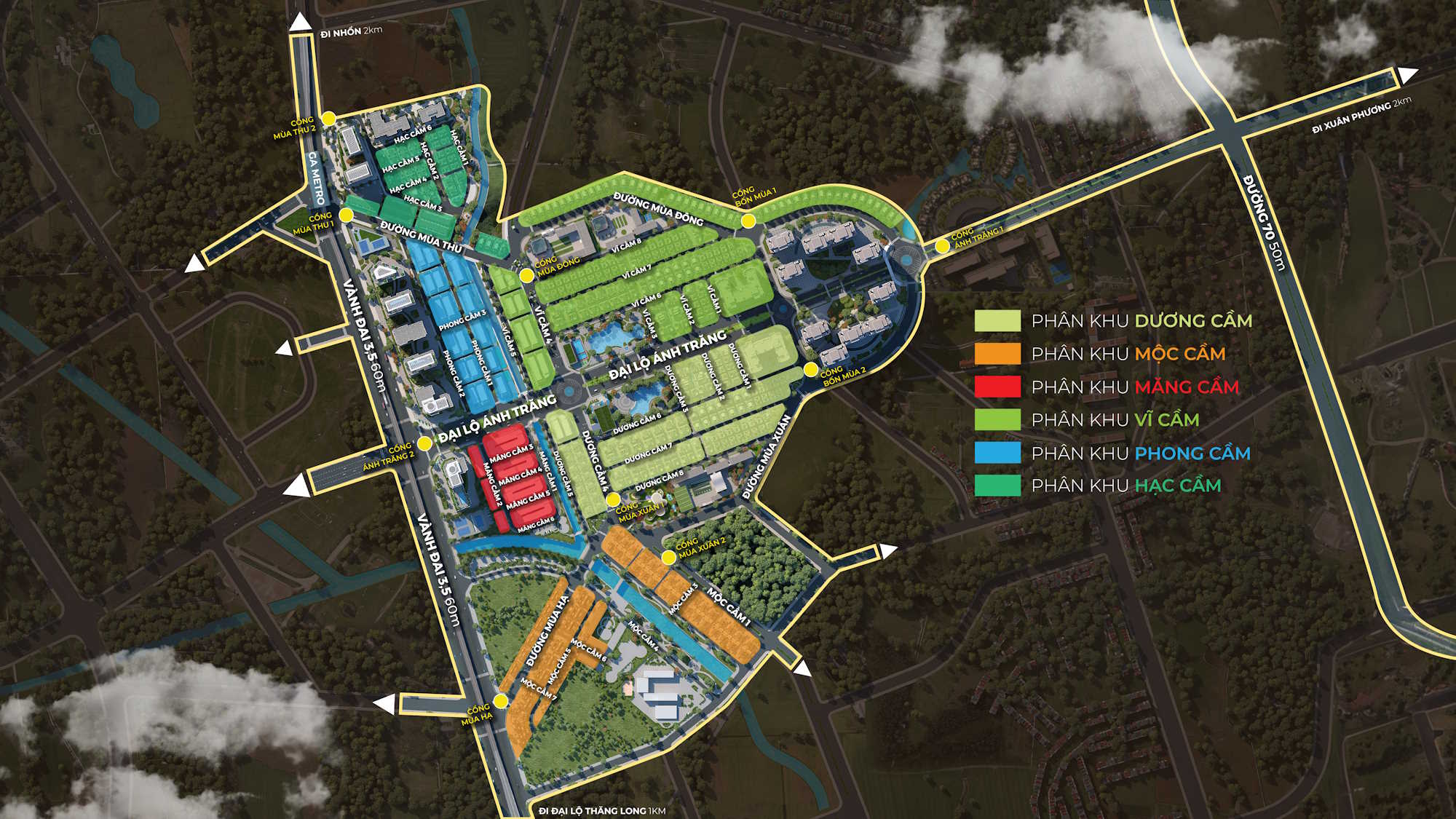 Tổng mặt bằng An Lạc Green Symphony