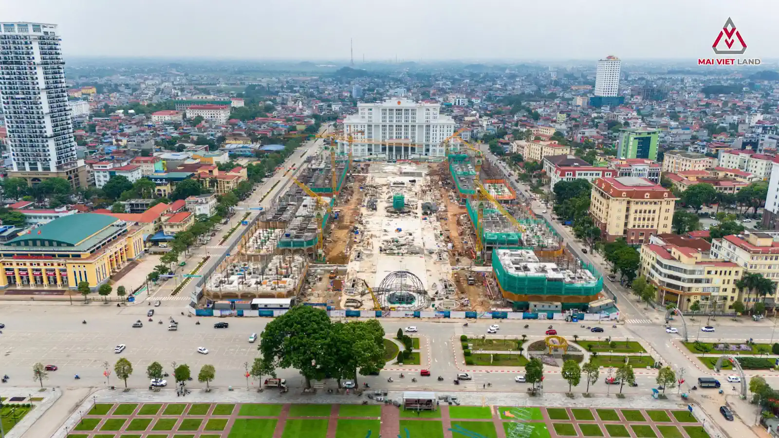 Tiến độ dự án Central Square Thái Nguyên 29/5/2026.