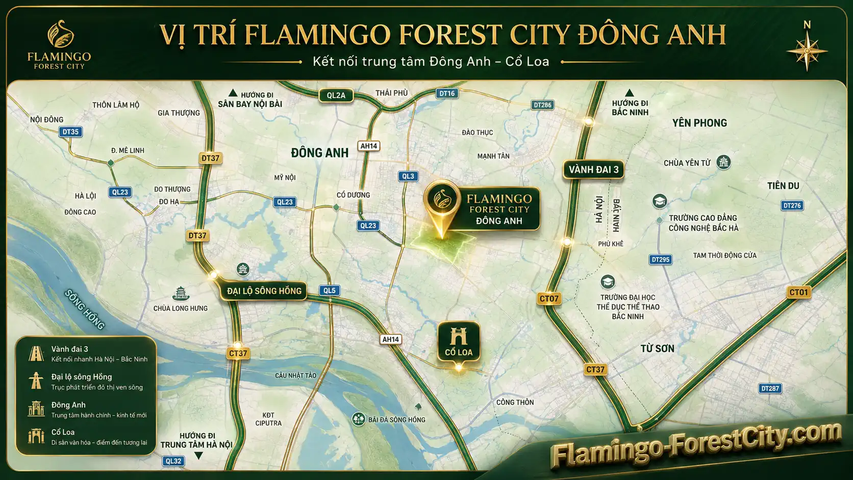 Cú Hích Cầu Tứ Liên & Vành Đai 3 Tới BĐS Đông Anh
